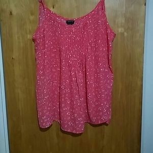 Torrid size 1 coral floral top